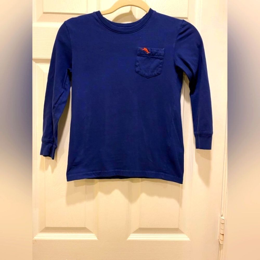 Tommy Bahama Quarterlength Shirt, sz M, Boys, blue & red